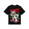 Black and White Sneakers DopeSkill T-Shirt Money Callin' Graphic Streetwear - Black