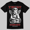 Black and White Sneakers DopeSkill T-Shirt Trust Nobody Graphic Streetwear - black