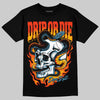 Black and White Sneakers DopeSkill T-Shirt Drip or Die Graphic Streetwear - Black
