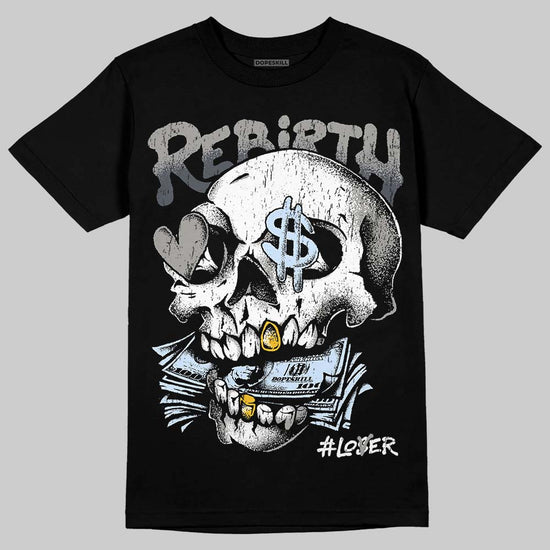 Jordan 11 Cool Grey DopeSkill T-Shirt Rebirth Graphic Streetwear - Black