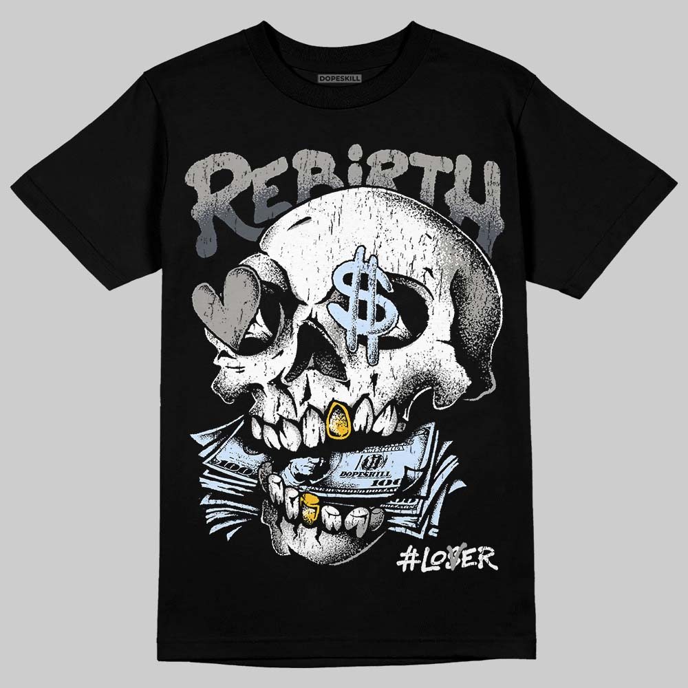 Jordan 11 Cool Grey DopeSkill T-Shirt Rebirth Graphic Streetwear - Black