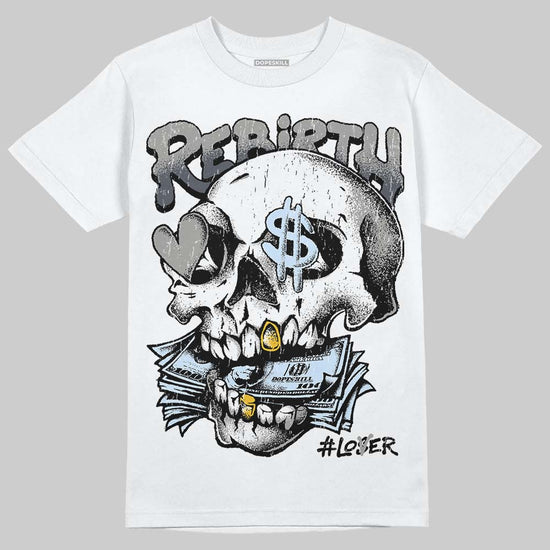Jordan 11 Cool Grey DopeSkill T-Shirt Rebirth Graphic Streetwear - White 