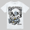 Jordan 11 Cool Grey DopeSkill T-Shirt Rebirth Graphic Streetwear - White 