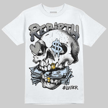 Jordan 11 Cool Grey DopeSkill T-Shirt Rebirth Graphic Streetwear - White 