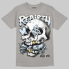 Jordan 11 Cool Grey DopeSkill T-Shirt Rebirth Graphic Streetwear - Gravel