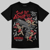 Jordan 11 Retro Low Bred (2025) DopeSkill T-Shirt Don't Bet Against Us Graphic Streetwear - Black 