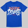 Jordan 3 "True Blue" DopeSkill T-Shirt Dope Dreams Graphic Streetwear - Royal
