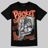 Dunk Low Team Dark Green Orange DopeSkill T-Shirt Pocket Change Graphic Streetwear - Black