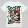 Dunk Low Team Dark Green Orange DopeSkill T-Shirt Pocket Change Graphic Streetwear - White