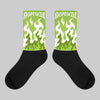 FIRE Sublimated Socks Match Dunk Low 'Chlorophyll'