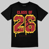 Jordan 14 Retro Ferrari (2025) DopeSkill T-Shirt 26 Drip Graphic Streetwear - Black