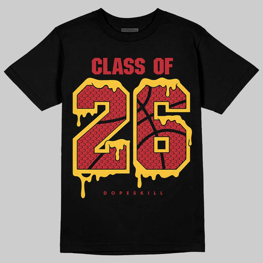 Jordan 14 Retro Ferrari (2025) DopeSkill T-Shirt 26 Drip Graphic Streetwear - Black