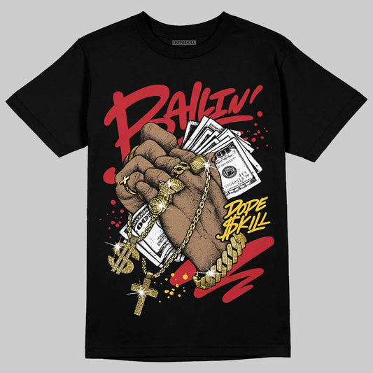 Jordan 14 Retro Ferrari (2025) DopeSkill T-Shirt Always Ballin' Graphic Streetwear - Black