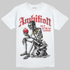 Jordan 5 Fire Red Black Tongue DopeSkill T-Shirt Ambition Graphic Streetwear - White 