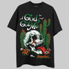 Green Sneakers DopeSkill T-Shirt God Got Me Graphic Streetwear - Black