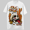 Orange, Black & White Sneakers DopeSkill T-Shirt God Got Me Graphic Streetwear - White