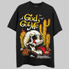 Yellow Sneakers DopeSkill T-Shirt God Got Me Graphic Streetwear - Black