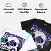 Grape 5s DopeSkill T-Shirt Rebirth Graphic