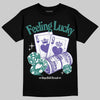 Jordan 5 OG “Grape” DopeSkill T-Shirt Feeling Lucky Graphic Streetwear - Black