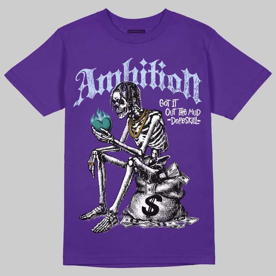 Jordan 5 Grape DopeSkill T-Shirt Ambition Graphic Streetwear - Purple 
