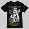 Green Sneakers DopeSkill T-Shirt Trust Nobody Graphic Streetwear - Black