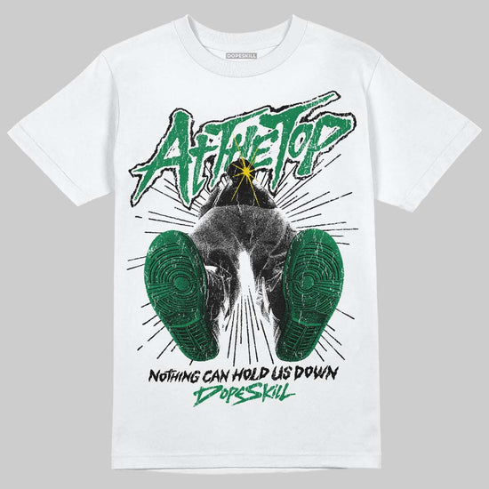Green Sneakers DopeSkill T-Shirt Nothing Can Hold US Down Graphic Streetwear - White