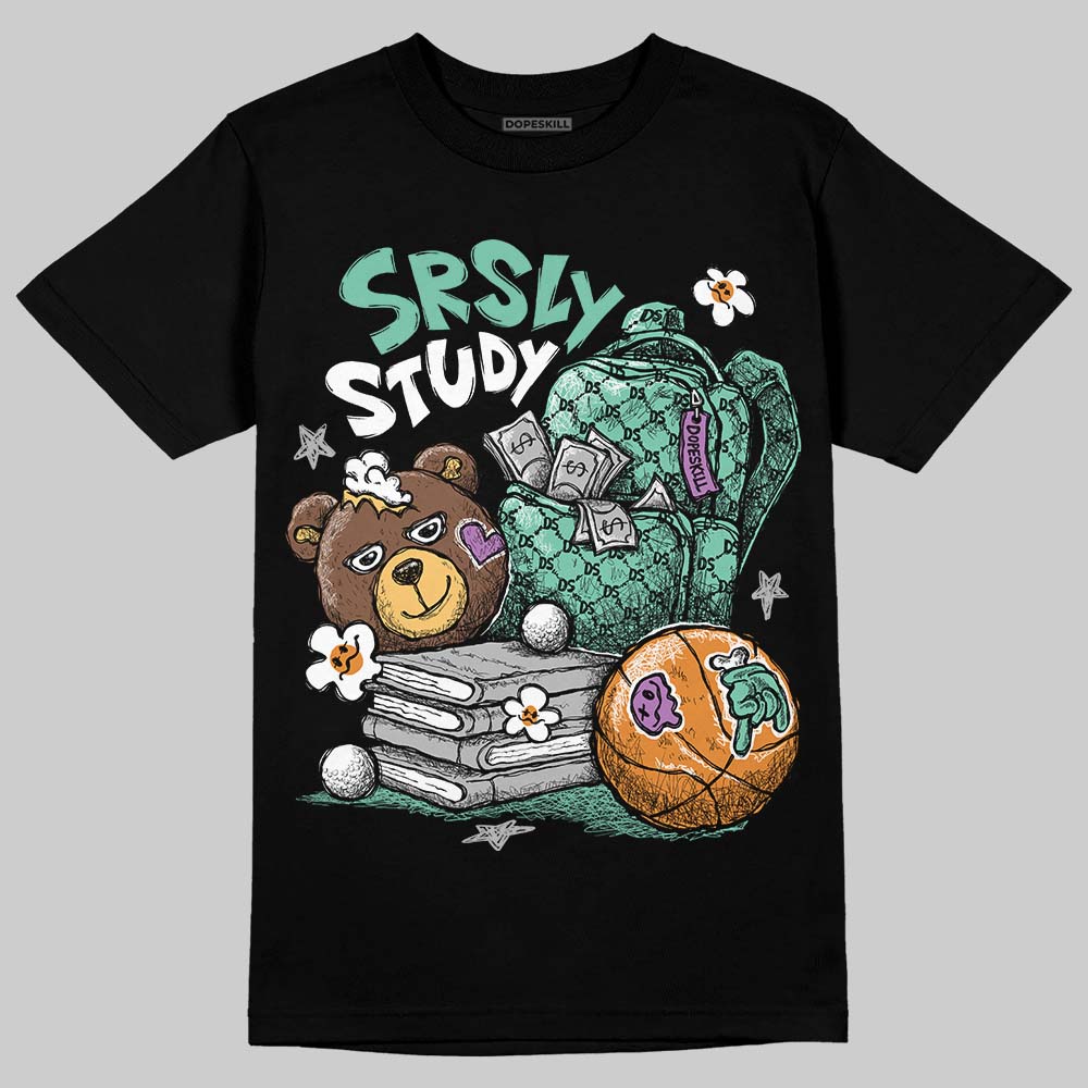 Jordan 3 "Green Glow" DopeSkill T-Shirt Fear Fuels The Hustle Graphic Streetwear - Black