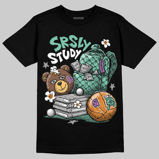 Jordan 3 "Green Glow" DopeSkill T-Shirt Fear Fuels The Hustle Graphic Streetwear - Black