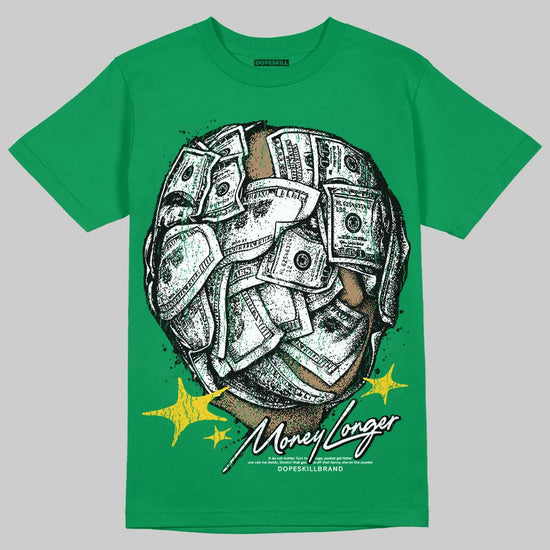 Green Sneakers DopeSkill T-Shirt Money Longer Graphic Streetwear - Irish Green