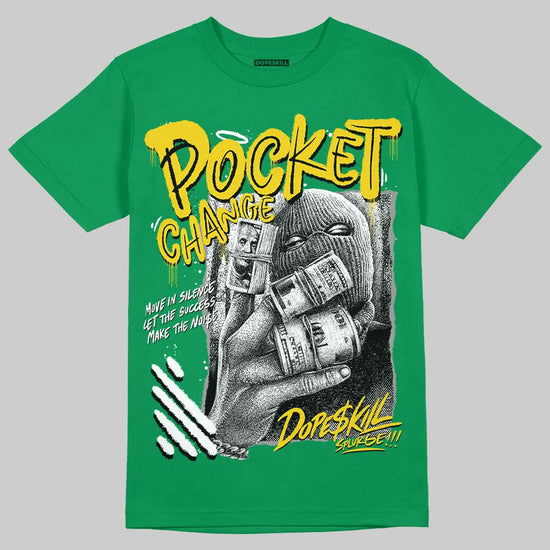 Green Sneakers DopeSkill T-Shirt Pocket Change Graphic Streetwear - Irish Green
