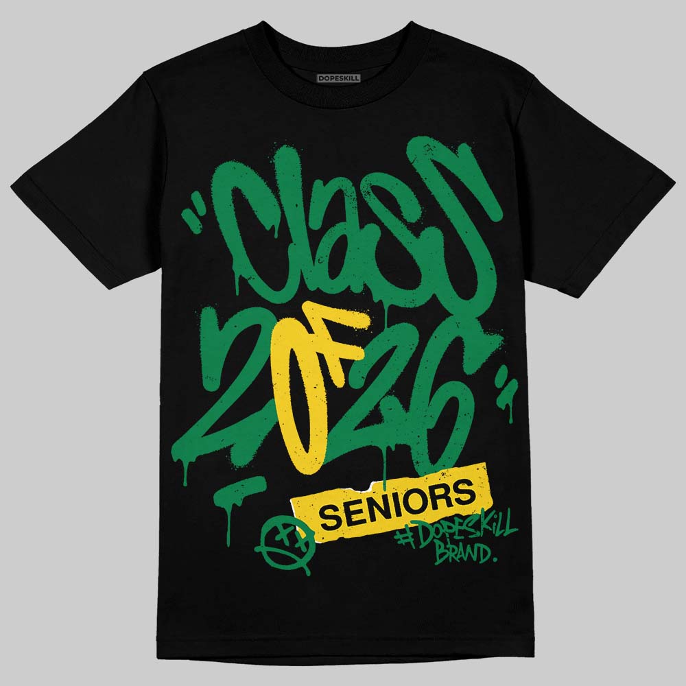 Green Sneakers DopeSkill T-Shirt Class of 2026 Graphic Streetwear - black