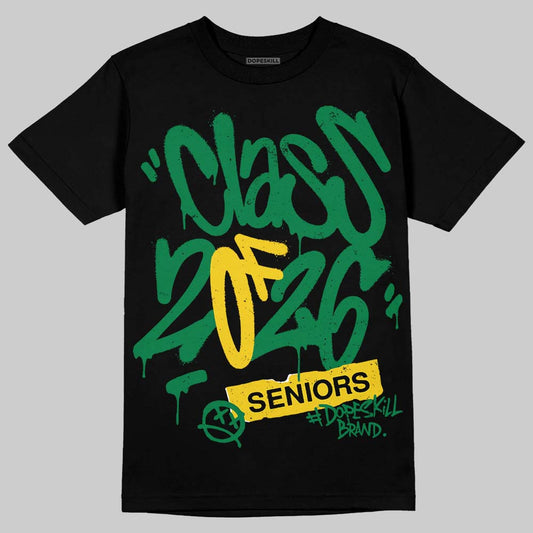 Green Sneakers DopeSkill T-Shirt Class of 2026 Graphic Streetwear - black