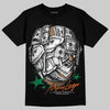 Green Sneakers DopeSkill T-Shirt Money Longer Graphic Streetwear - Black