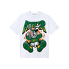 Green Sneakers DopeSkill T-Shirt At The Top Graphic Streetwear - White