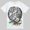 Green Sneakers DopeSkill T-Shirt Money Longer Graphic Streetwear - White 