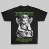Green Oversize Print Trust Nobody DopeSkill Graphic Premium T-shirt Streetwear - black