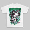 Green Oversize Print Drip or Die DopeSkill Graphic Premium T-shirt Streetwear - White