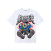 Grey Sneakers DopeSkill T-Shirt At The Top Graphic Streetwear - White