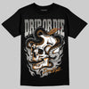 Grey Sneakers DopeSkill T-Shirt Drip or Die Graphic Streetwear - Black