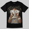 Grey Sneakers DopeSkill T-Shirt Rich Youth Graphic Streetwear - Black