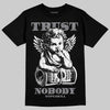Grey Sneakers DopeSkill T-Shirt Trust Nobody Graphic Streetwear - Black