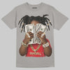 Grey Sneakers DopeSkill T-Shirt Rich Youth Graphic Streetwear - Gravel