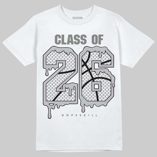 Grey Sneakers DopeSkill T-Shirt 26 Drip Graphic Streetwear - White