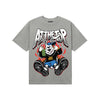 Grey Sneakers DopeSkill T-Shirt At The Top Graphic Streetwear - gravel