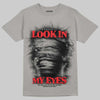 Grey Sneakers DopeSkill T-Shirt Look In My Eyes Graphic Streetwear - Gravel