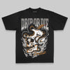 Grey Oversize Print Drip or Die DopeSkill Graphic Premium T-shirt Streetwear - Black