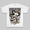 Grey Oversize Print Drip or Die DopeSkill Graphic Premium T-shirt Streetwear - White