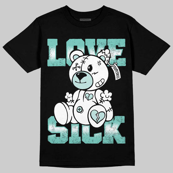 Jordan 11 Low "Igloo" DopeSkill T-Shirt Love Sick Graphic Streetwear - Black