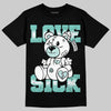 Jordan 11 Low "Igloo" DopeSkill T-Shirt Love Sick Graphic Streetwear - Black