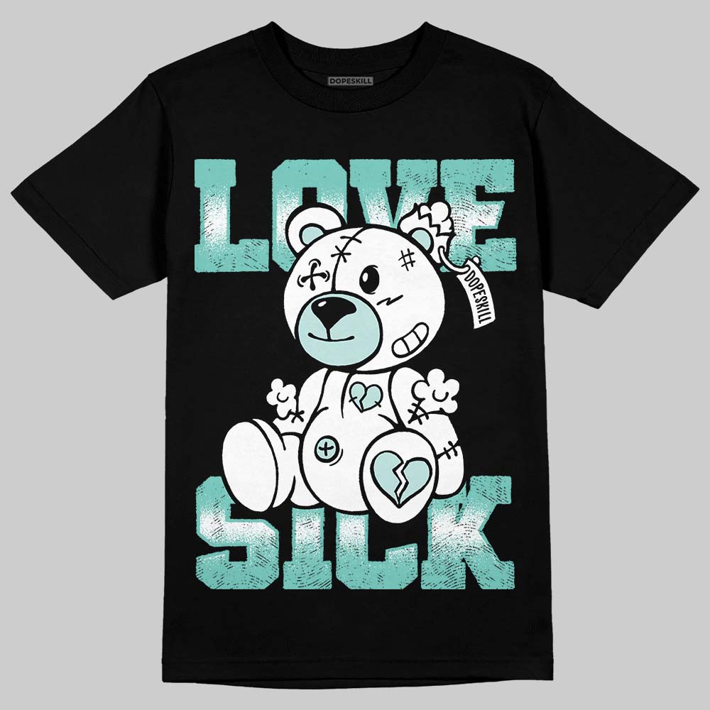 Jordan 11 Low "Igloo" DopeSkill T-Shirt Love Sick Graphic Streetwear - Black